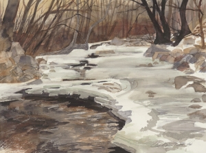 Frozen Boulder Creek